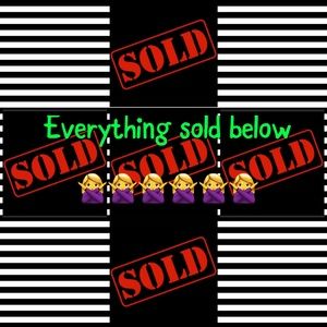 ❌🛑🖐🏼Nothing more to buy  👇🏼👇🏼🚫❌